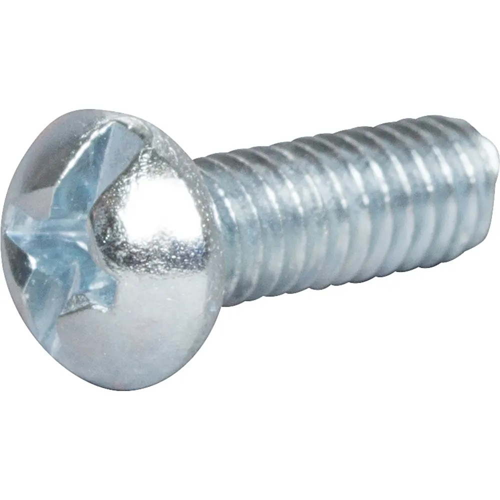 #8-32 x 1/2 in. Phillips/Slotted Round Head Machine Screw