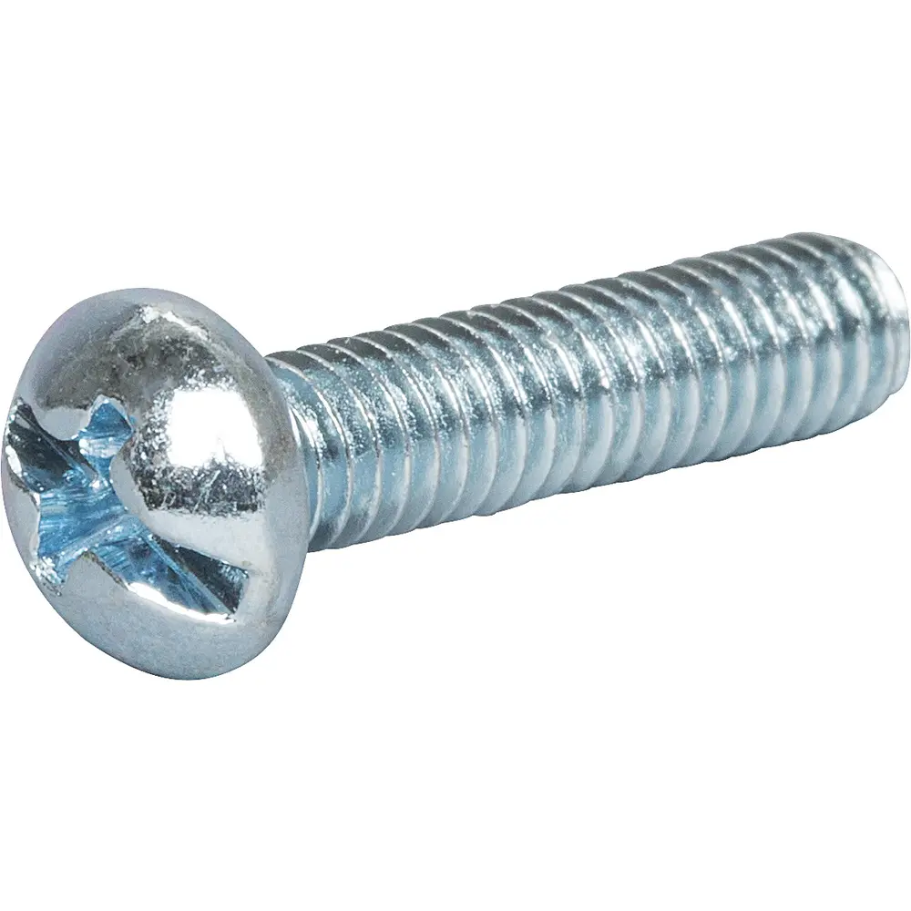 #8-32 x 3/4 in. Phillips/Slotted Round Head Machine Screw 1 #8-32 x 3/4 in. Phillips/Slotted Round Head Machine Screw