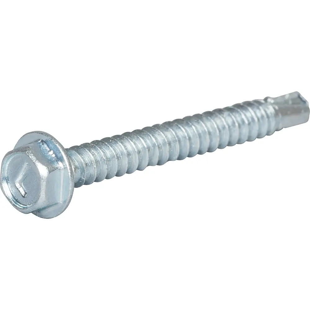 #8 x 1-1/2 in. Hex Washer Head Self Drilling Screw