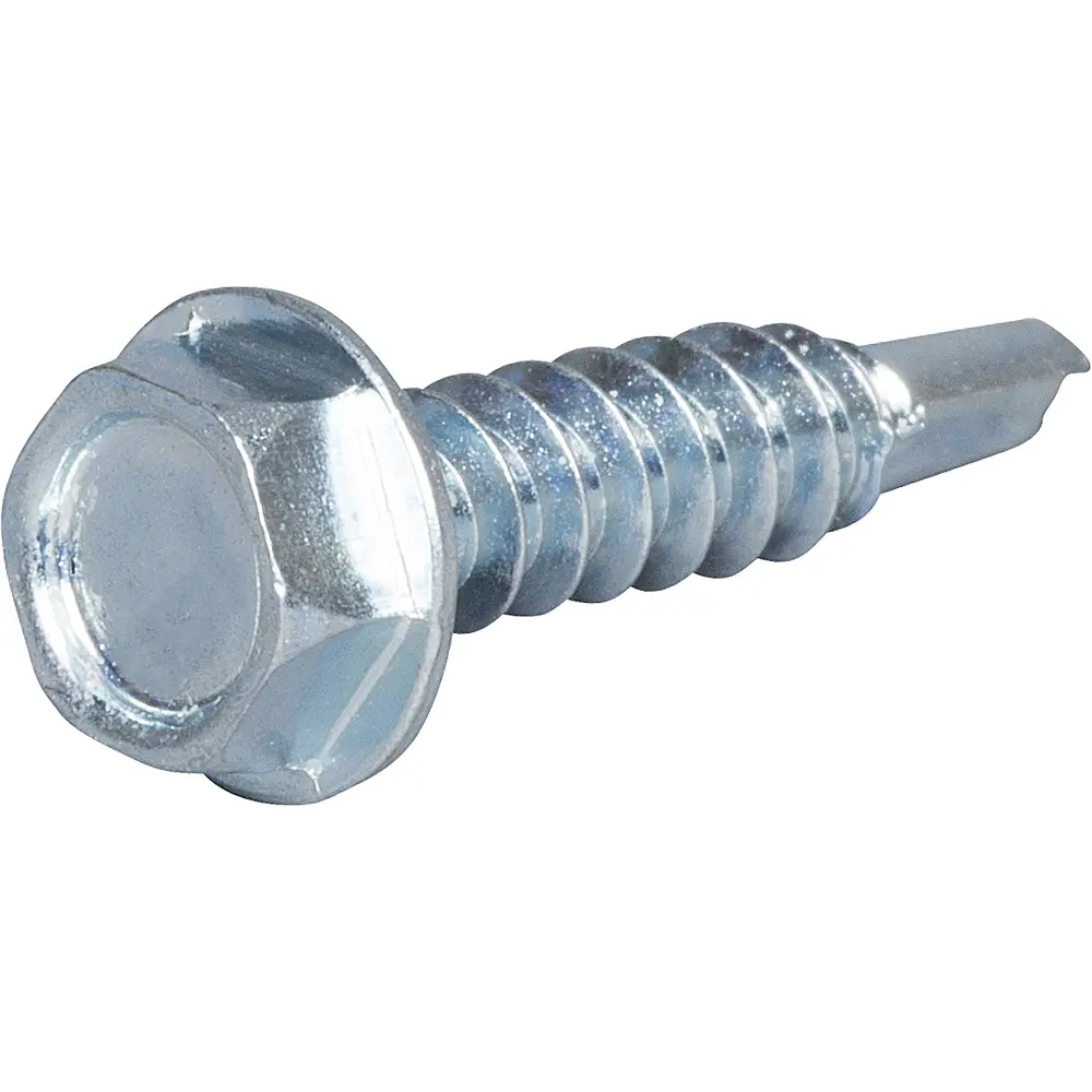 #8 x 3/4 in. Hex Washer Head Self Drilling Screw 1 #8 x 3/4 in. Hex Washer Head Self Drilling Screw