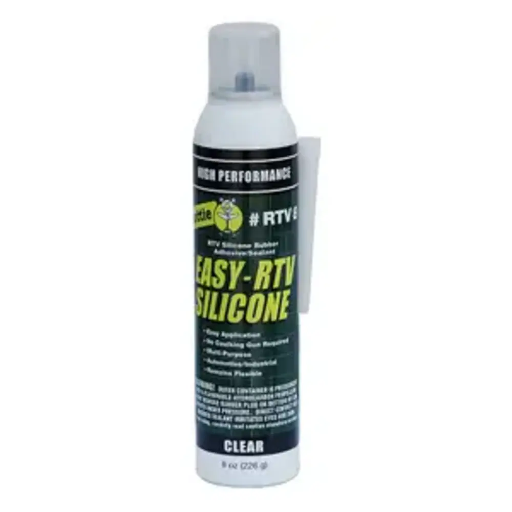 Clear RTV Silicone Sealant, 8 oz.