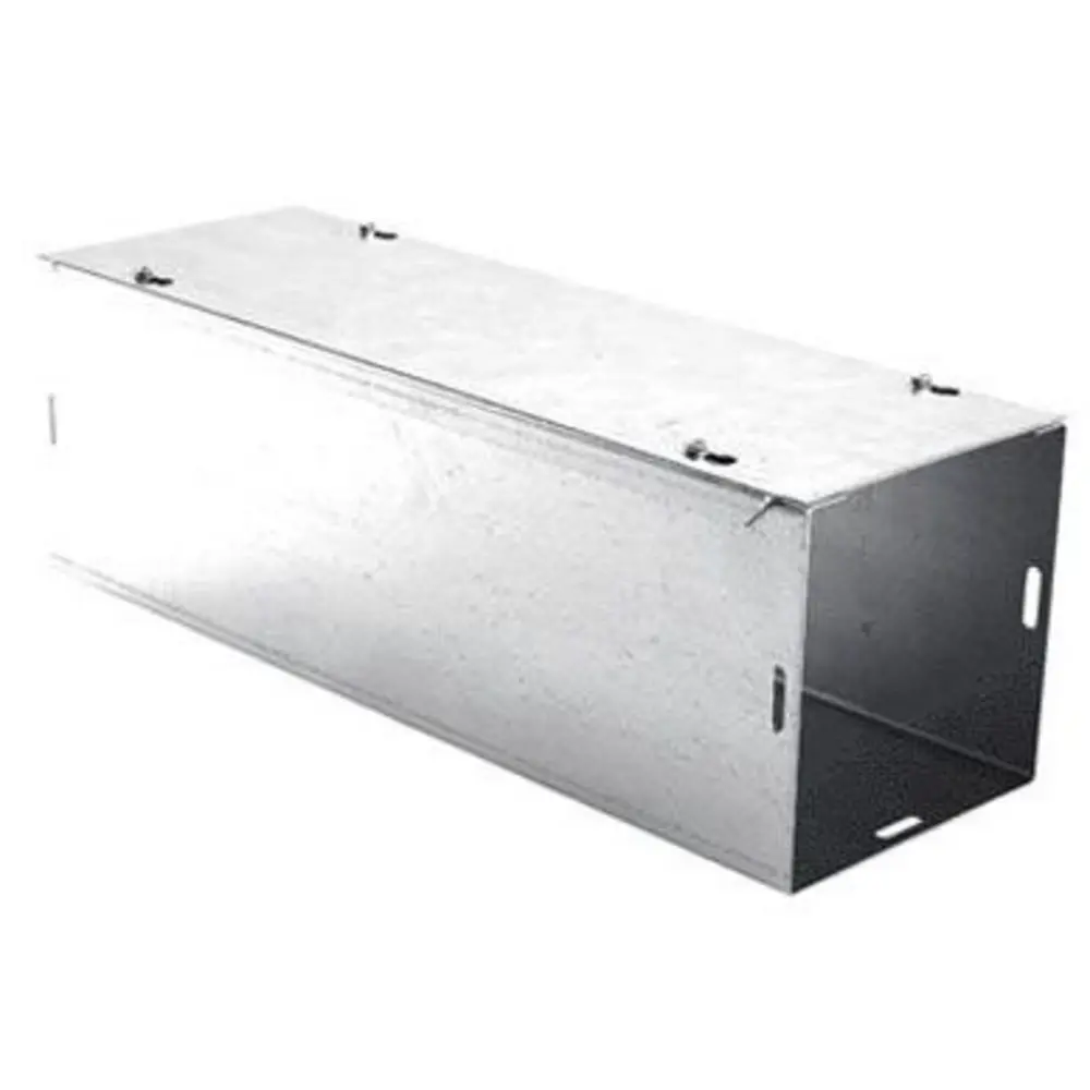 8" x 8" x 48" NEMA 1 Galvanized Screw Cover Wireway