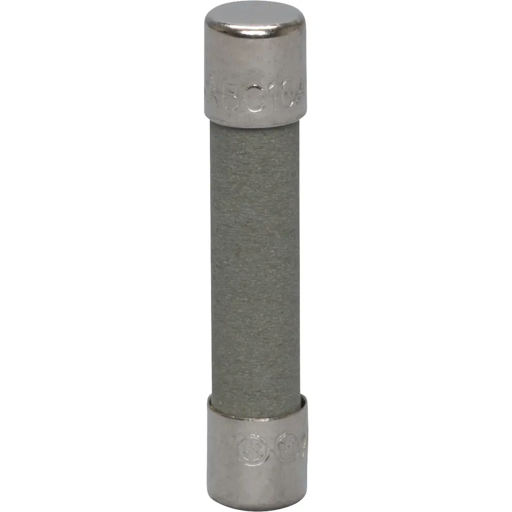 10 A 1/4 in. x 1-1/4 in., Fast-Acting, Ceramic Tube Fuse, 250 VAC/125 VDC