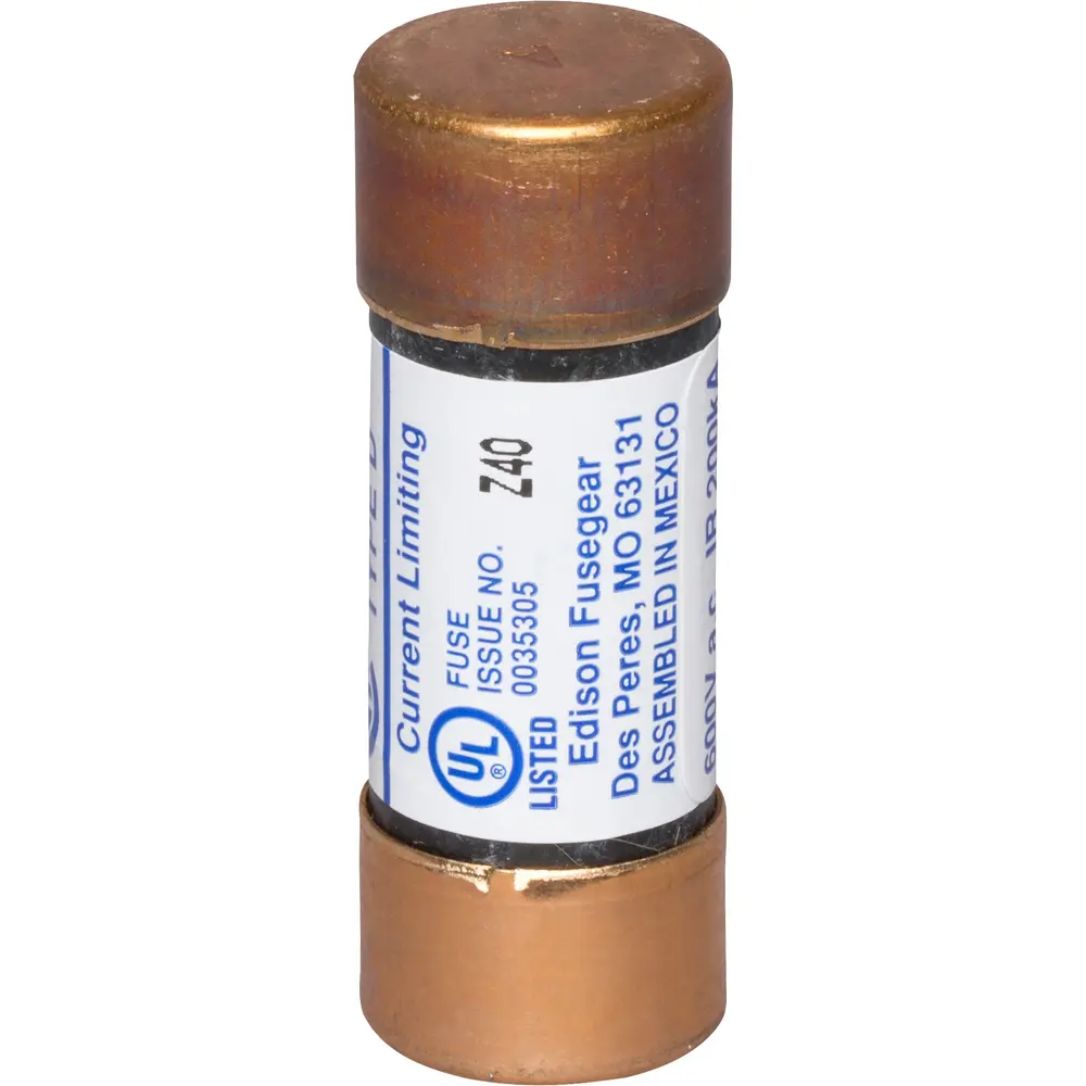 10 A Class J Time-Delay Fuse, Dual-Element, 600 VAC