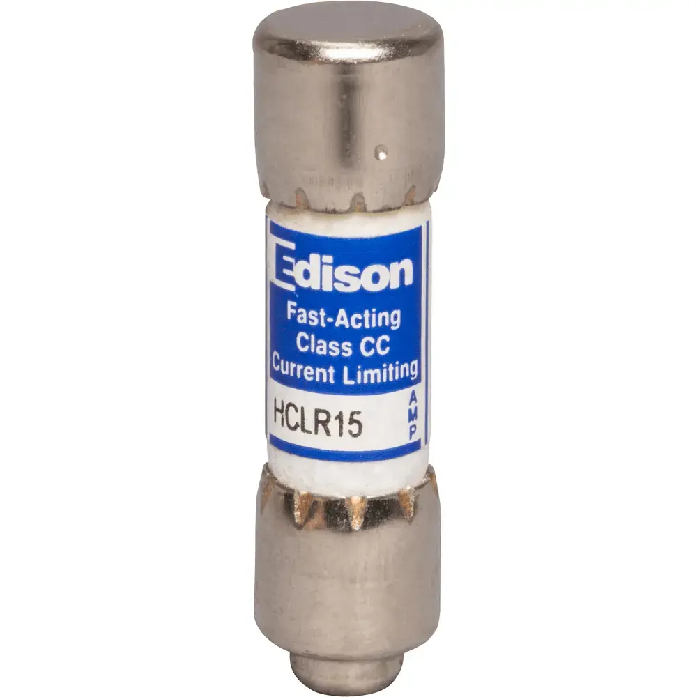 15 A Class CC Fast-Acting Fuse, 600 VAC/300 VDC