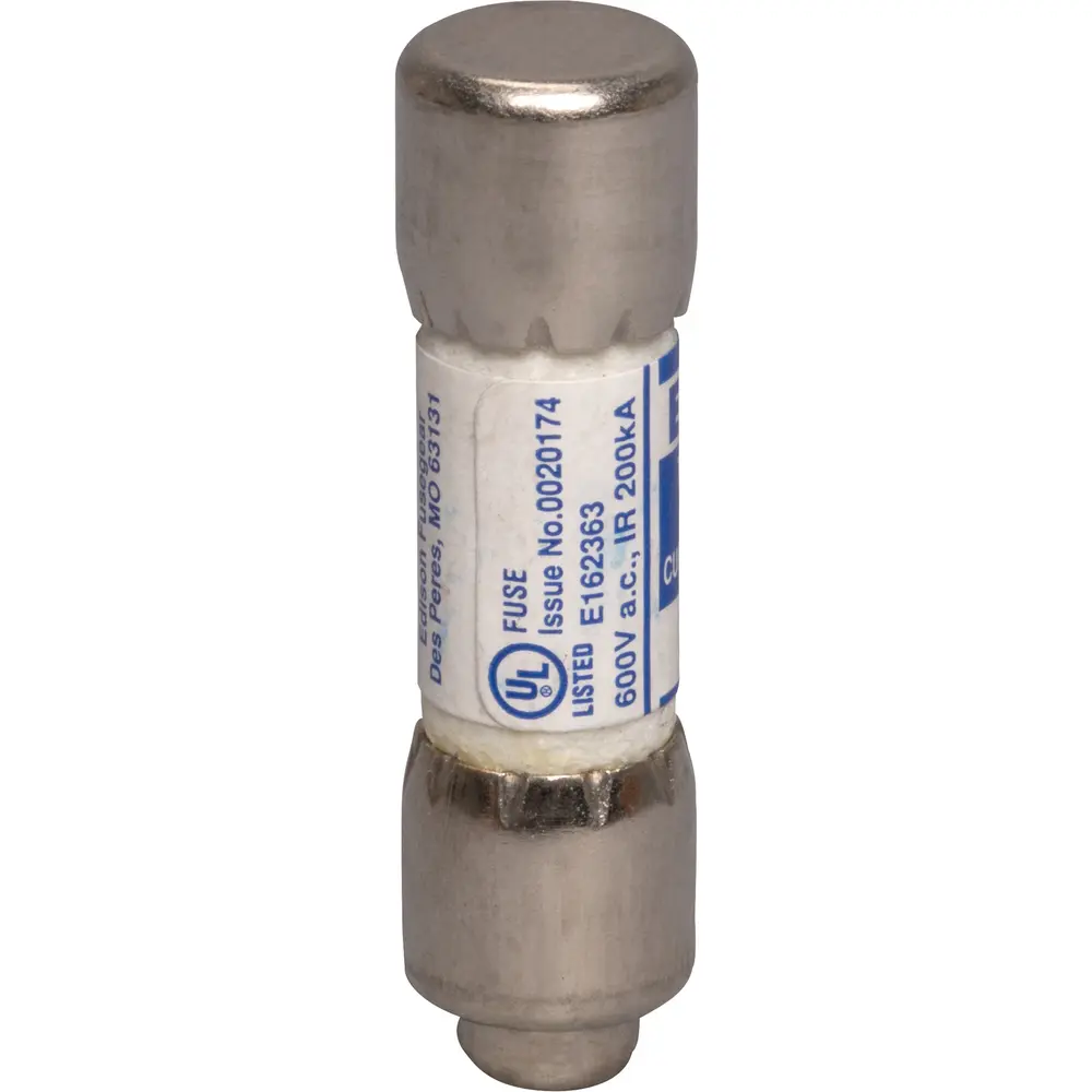 15 A Class CC Time-Delay Fuse, 600 VAC