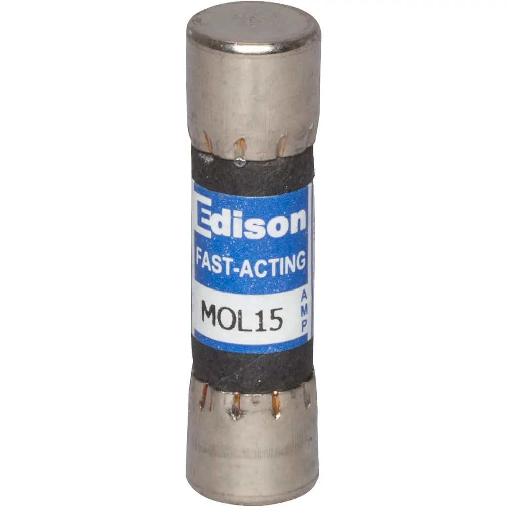 15 A Supplemental Fast-Acting Fuse, 250 VAC