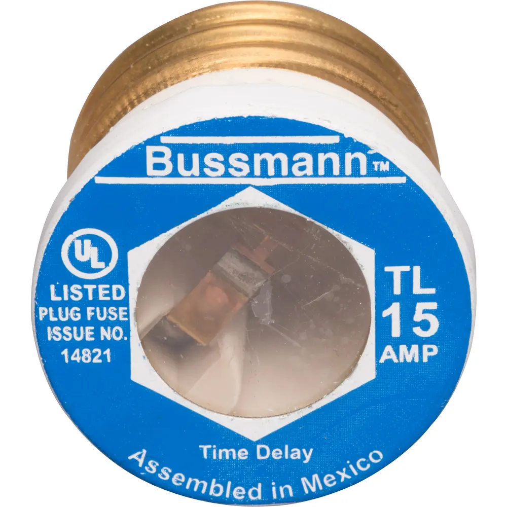 Edison Power Plug Mount - (Type TL Plug Fuse)