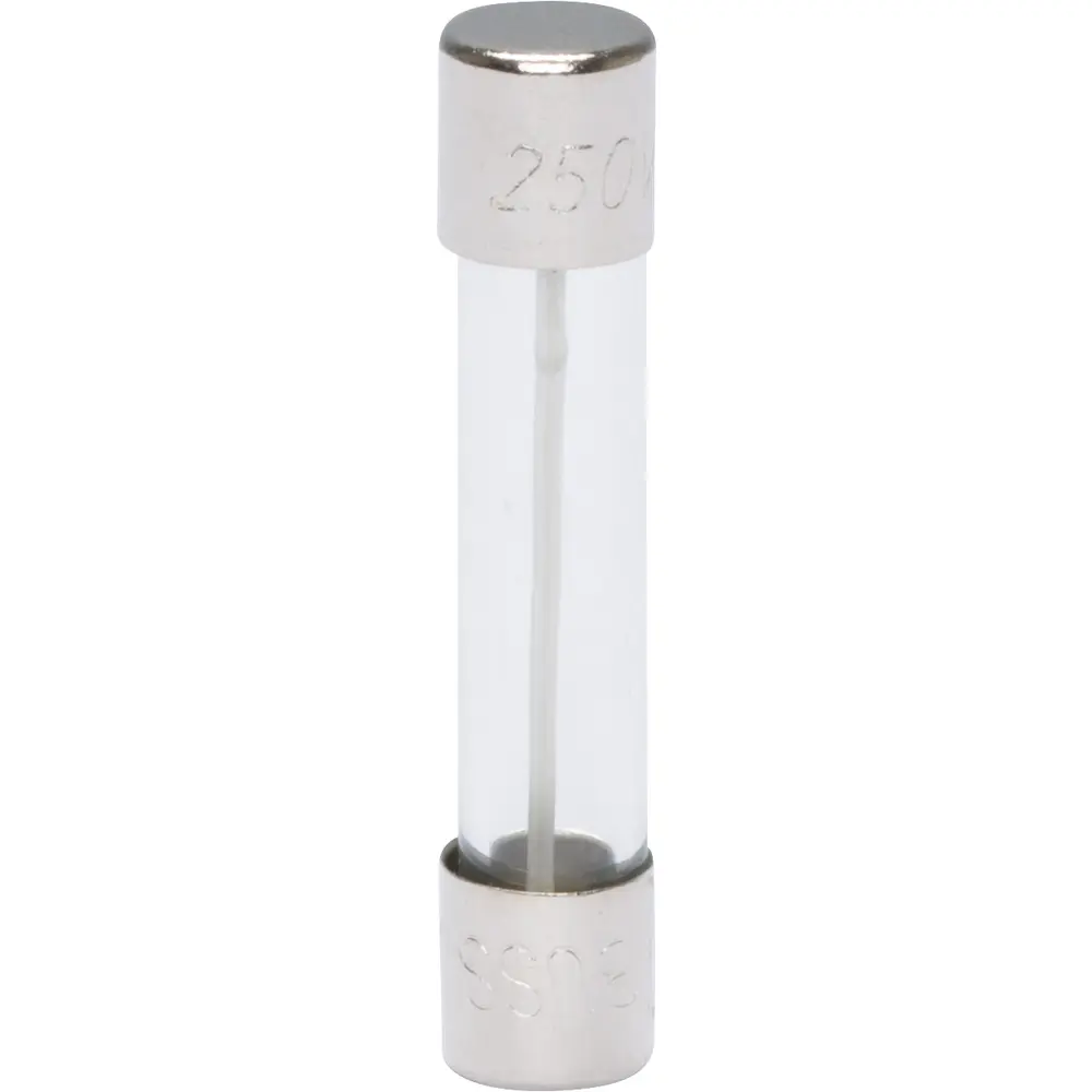 1 A 1/4 in. x 1-1/4 in., Fast-Acting Glass Tube Fuse, 250 VAC/32 VDC 1 1 A 1/4 in. x 1-1/4 in., Fast-Acting Glass Tube Fuse, 250 VAC/32 VDC