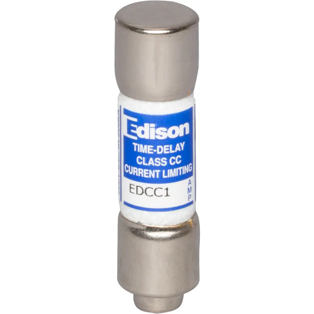 1 A Class CC Time-Delay Fuse, 600 VAC/300 VDC