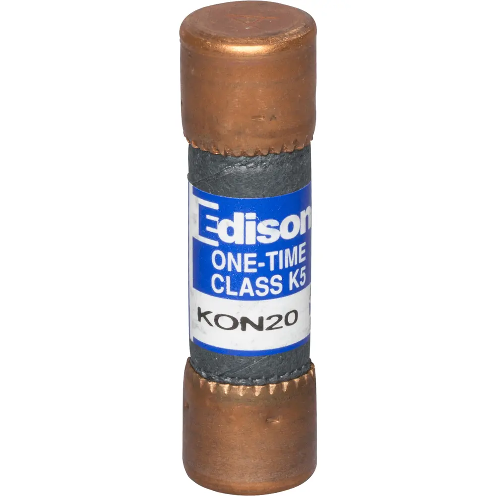 20 A Class K5 Fast-Acting Fuse, 250 VAC 2 20 A Class K5 Fast-Acting Fuse, 250 VAC