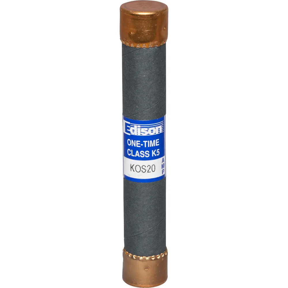 20 A Class K5 Fast-Acting Fuse, 600 VAC/VDC 2 20 A Class K5 Fast-Acting Fuse, 600 VAC/VDC