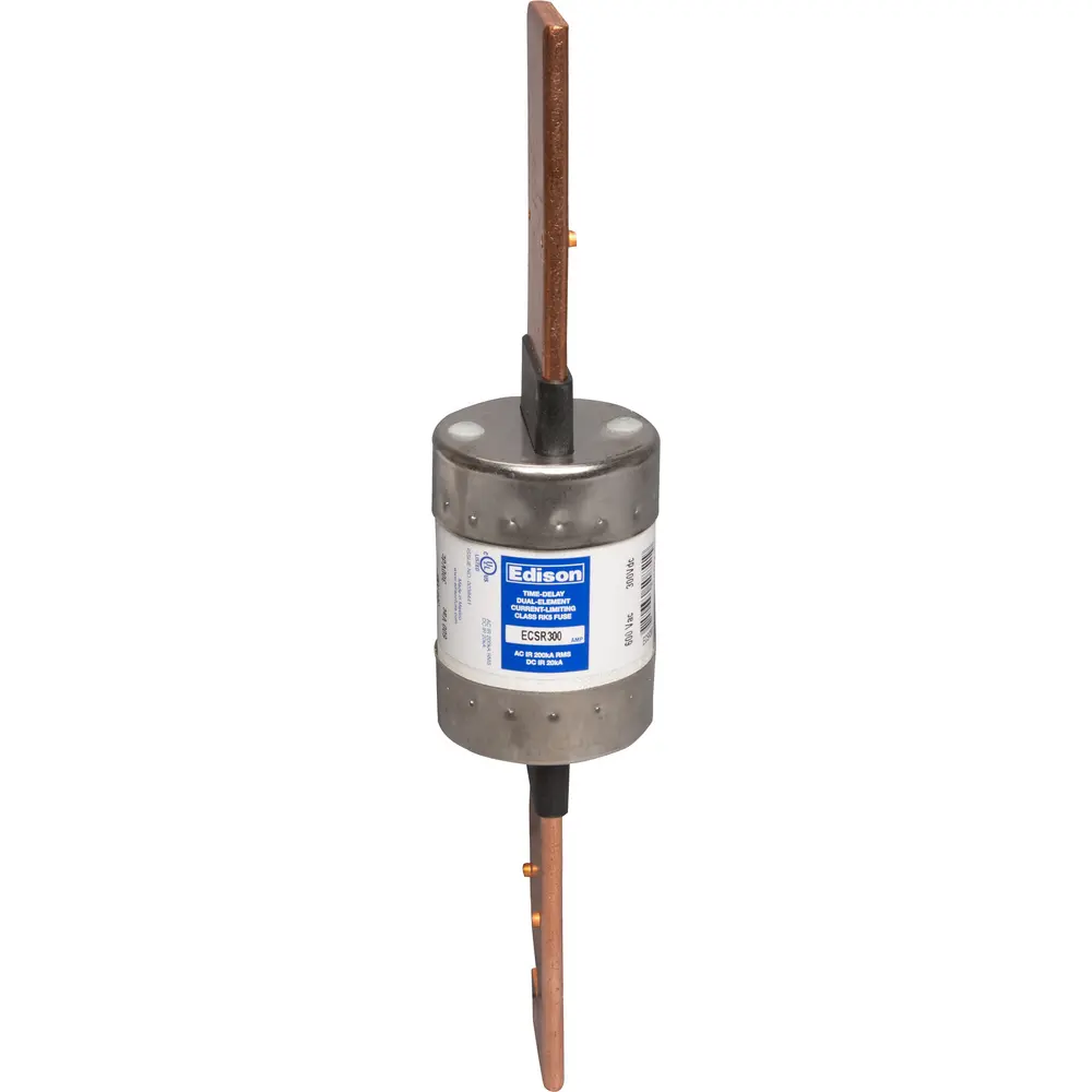 300 A Class RK5 Time-Delay Fuse, Dual-Element, 600 VAC/300 VDC