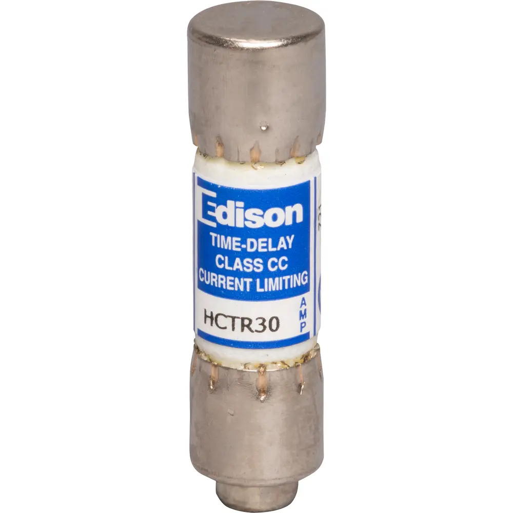 30 A Class CC Time-Delay Fuse, 600 VAC
