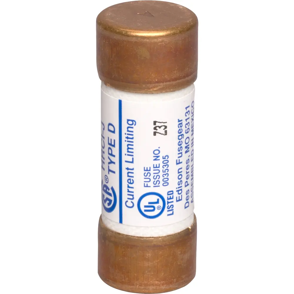 30 A Class J Time-Delay Fuse, Dual-Element, 600 VAC