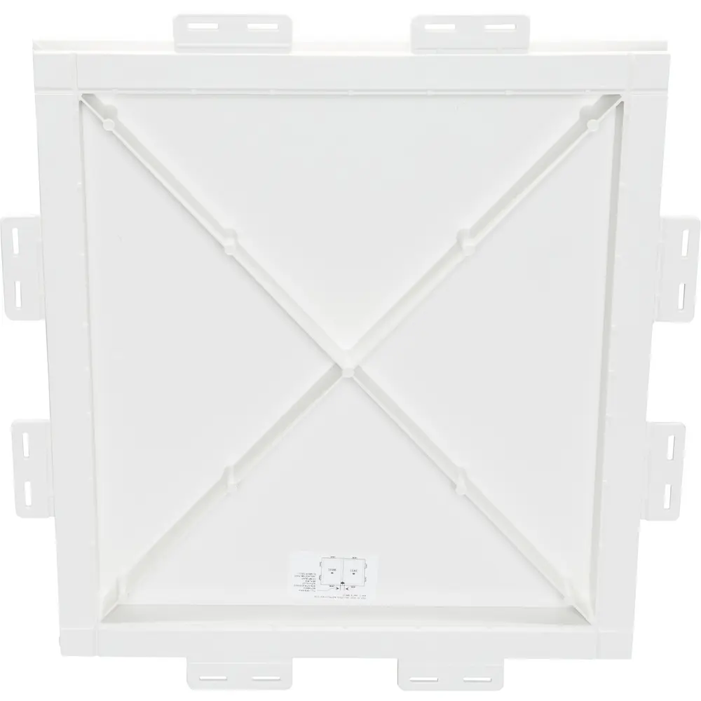 18 in. x 16 in. Meter Mounting Base, White