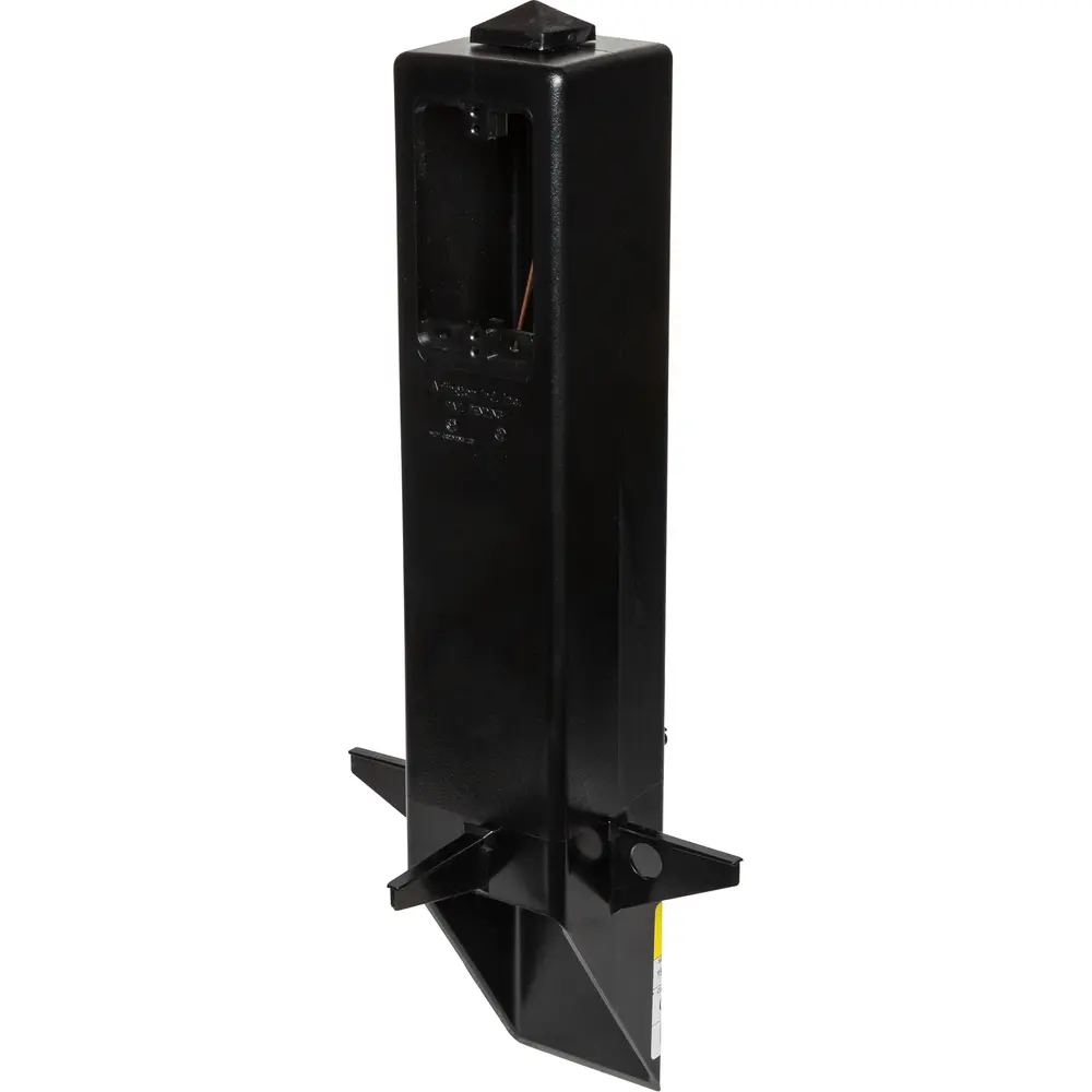 19.5" Support for Outdoor Light Fixture, Black
