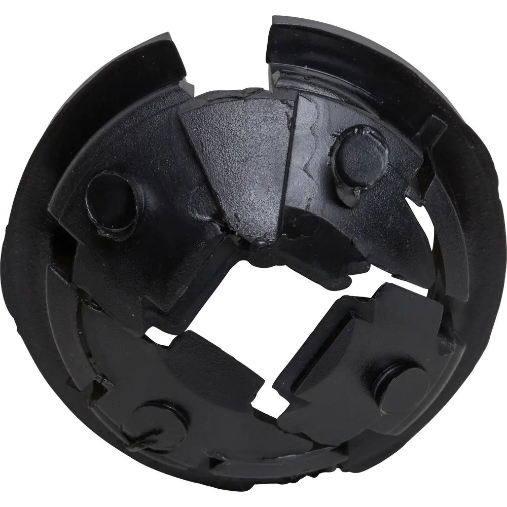 1" Black Button™ Non-Metallic Push-In Connector, 1" Knockout, Plastic 2 1" Black Button™ Non-Metallic Push-In Connector, 1" Knockout, Plastic