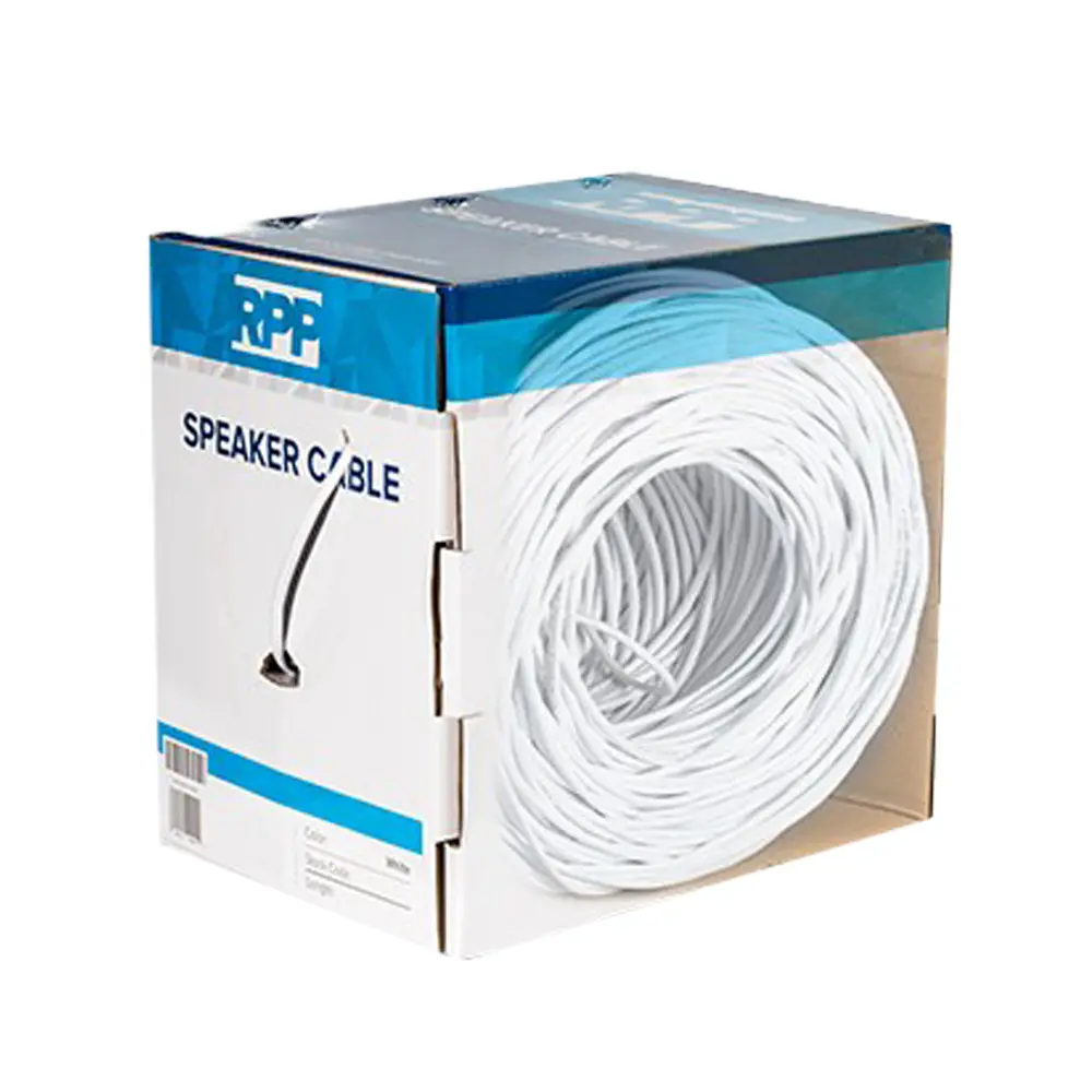 14AWG, Stranded, Speaker Wire, Copper, 2 Conductor, Reel of 500ft 1 14AWG, Stranded, Speaker Wire, Copper, 2 Conductor, Reel of 500ft