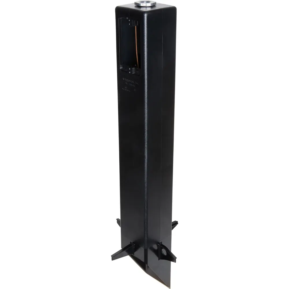 26" Support for Outdoor Light Fixture, Black 2 26" Support for Outdoor Light Fixture, Black