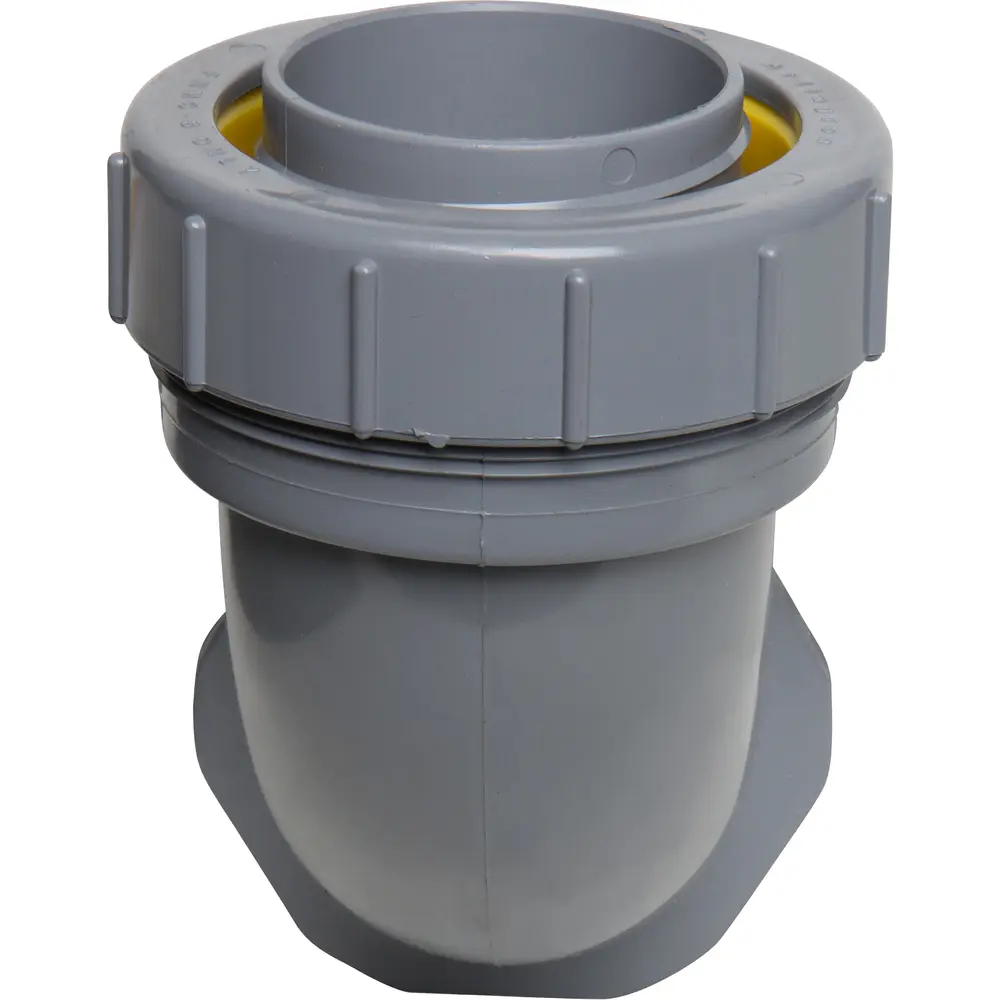 2" 90° Non-Metallic Connector, Gray