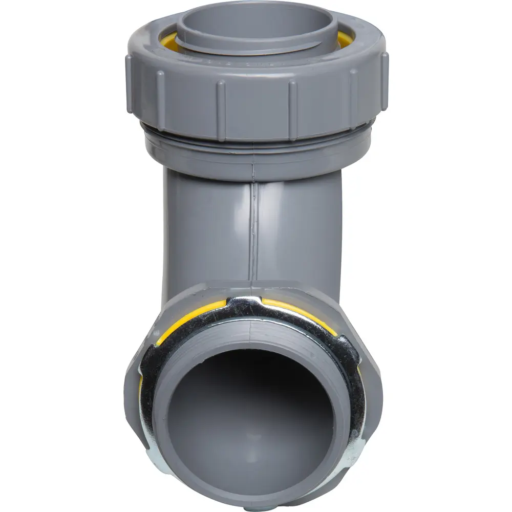 2" 90° Non-Metallic Connector, Gray