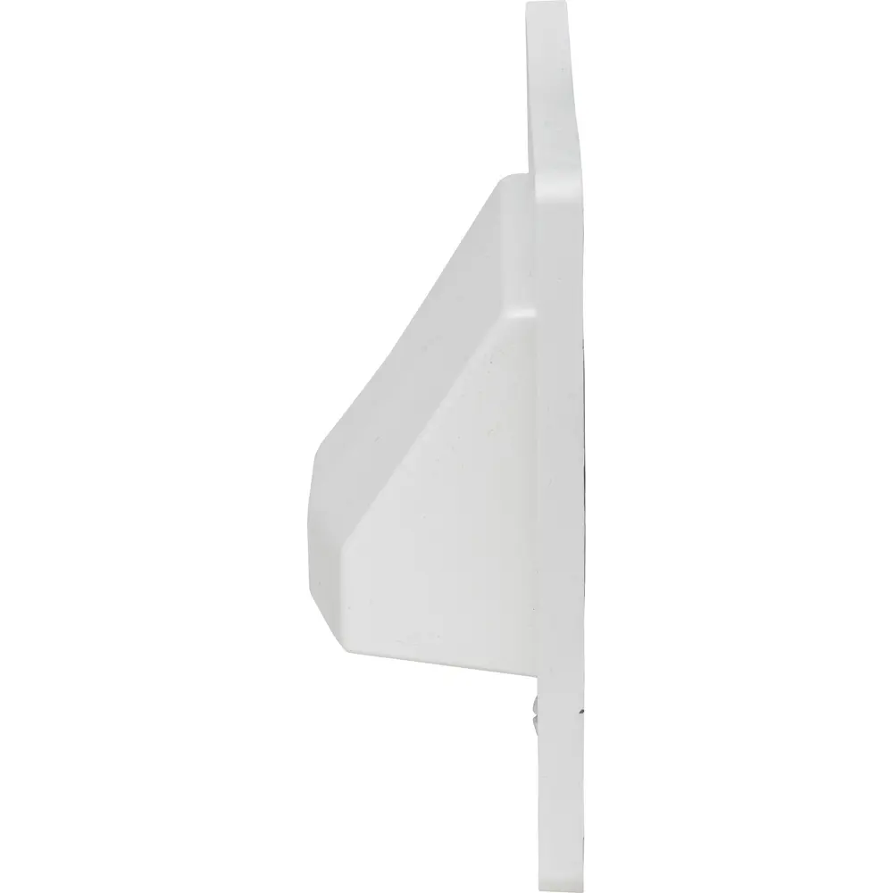 2-Gang 2-Piece Reversible Low-Voltage Cable Entrance Plate, White 3 2-Gang 2-Piece Reversible Low-Voltage Cable Entrance Plate, White