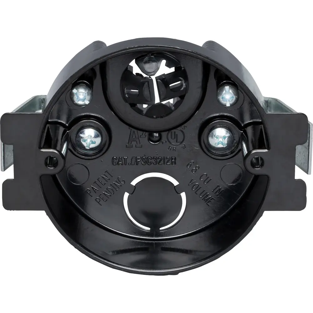 3-1/4" Sconce Box for Retrofit Construction, Black 2 3-1/4" Sconce Box for Retrofit Construction, Black
