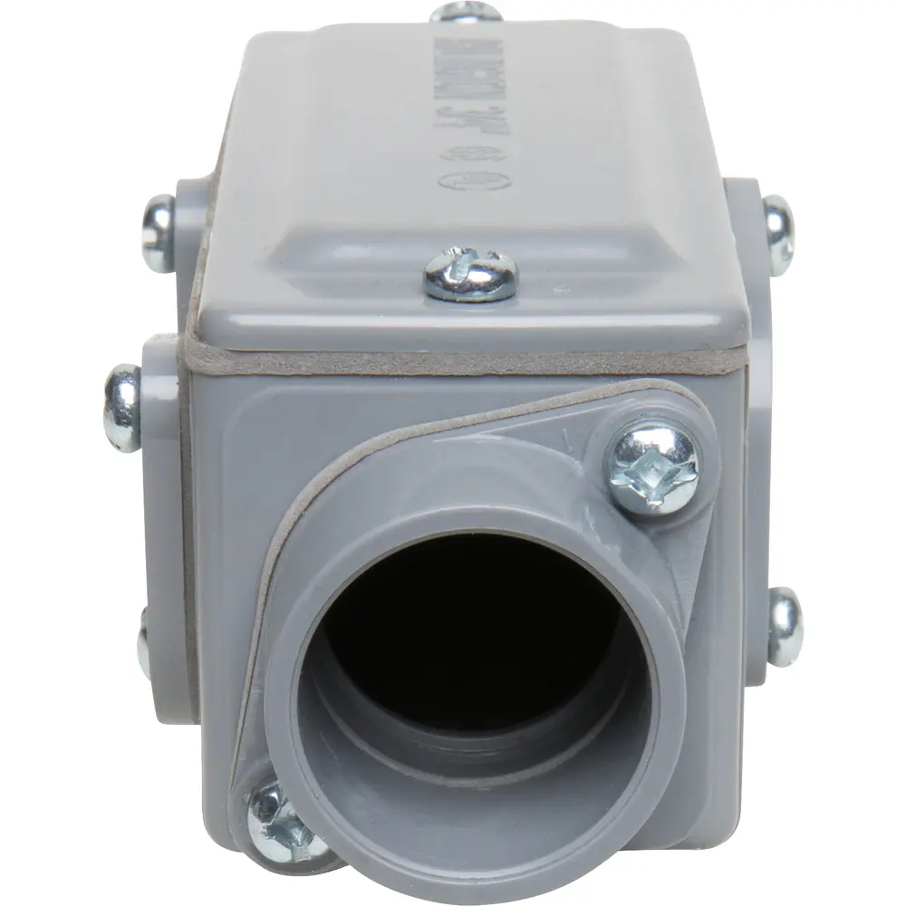 3/4 in. LB, AnyBODY™ Non-Metallic Conduit Body 3 3/4 in. LB, AnyBODY™ Non-Metallic Conduit Body