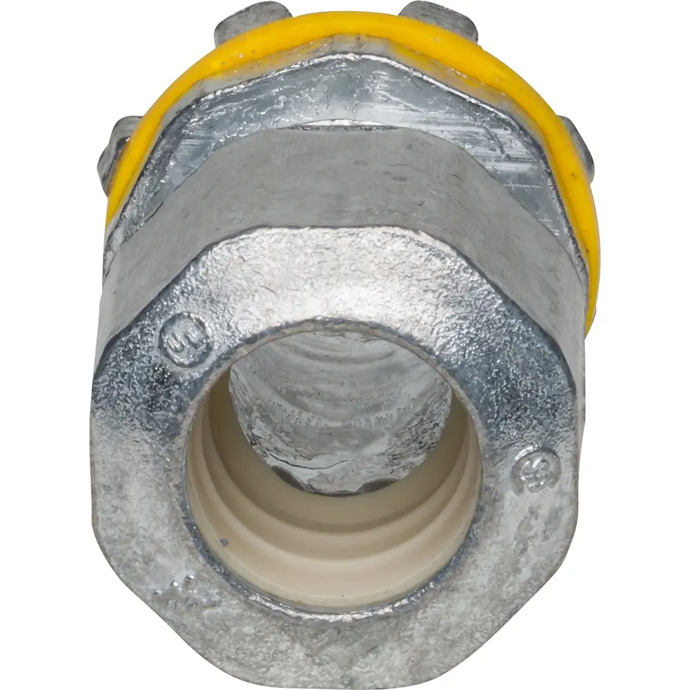 3/4" Low-Profile Strain Relief Cord Connector, 0.385" - 0.750", Zinc 1 3/4" Low-Profile Strain Relief Cord Connector, 0.385" - 0.750", Zinc