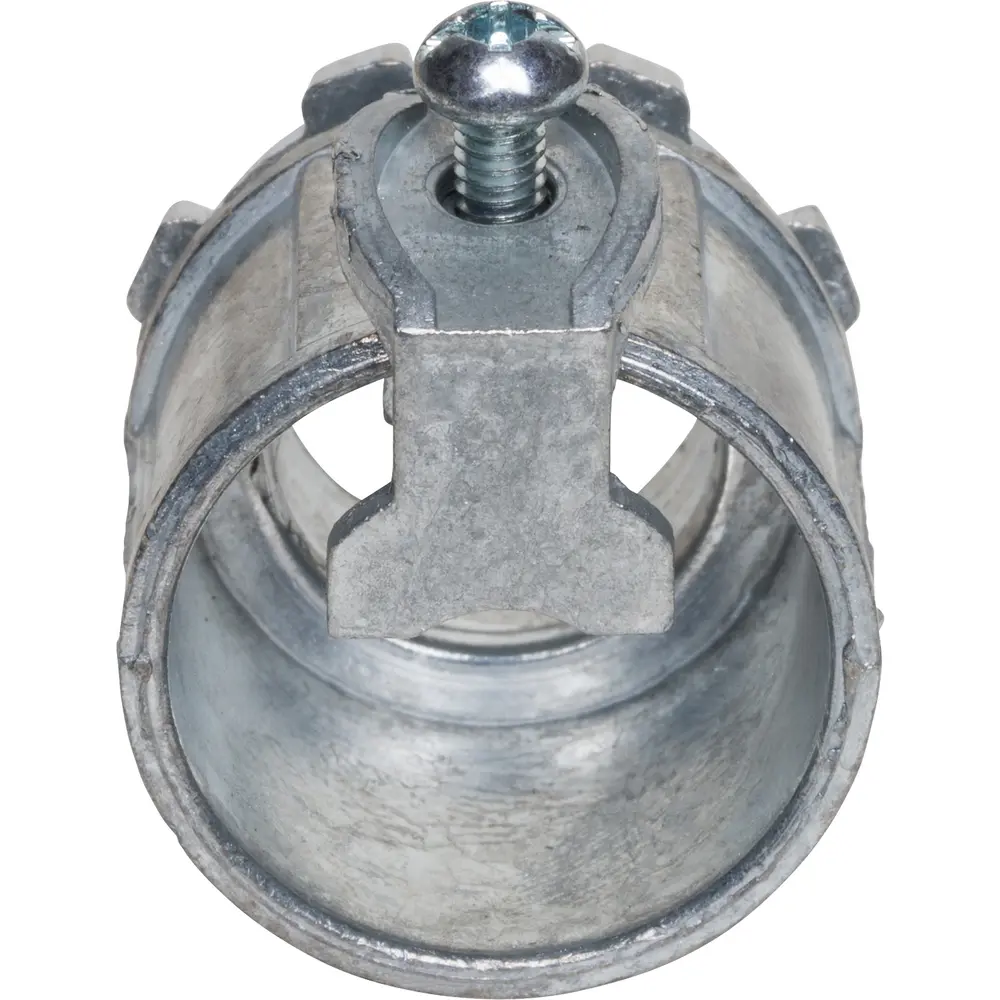 3/4" Saddle Grip® Connector, 3/4" Knockout, Zinc 1 3/4" Saddle Grip® Connector, 3/4" Knockout, Zinc