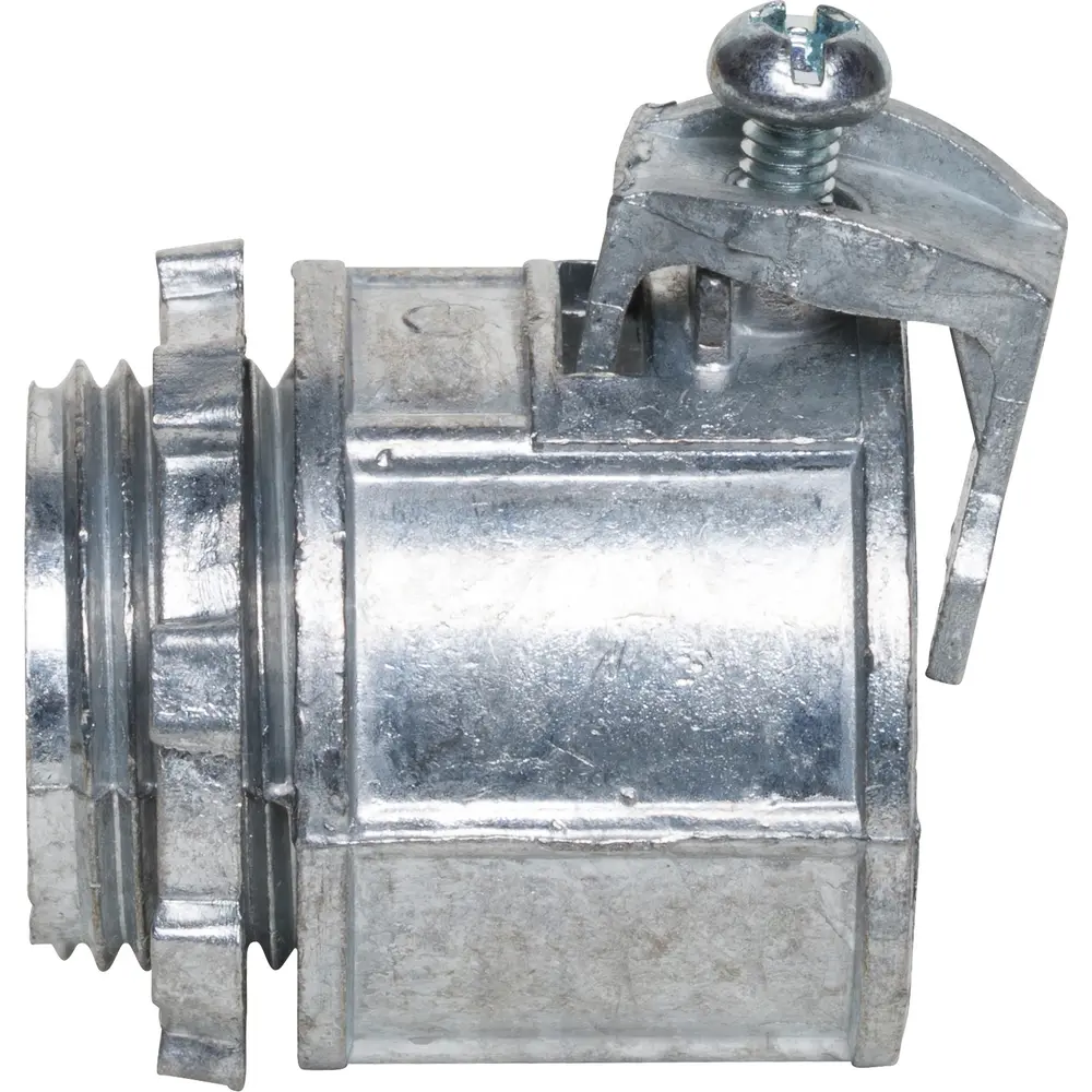 3/4" Saddle Grip® Connector, 3/4" Knockout, Zinc 2 3/4" Saddle Grip® Connector, 3/4" Knockout, Zinc
