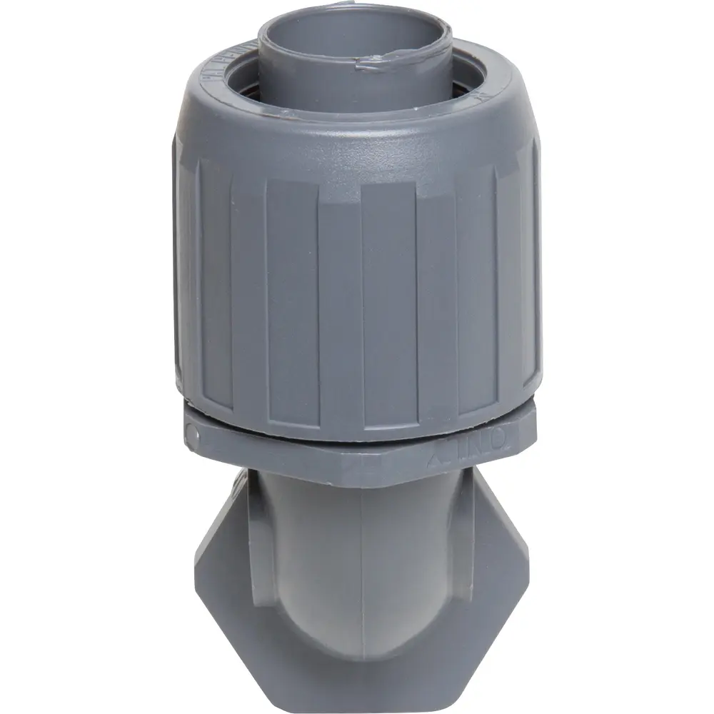 3/4" º SNAP2IT® 90° Non-Metallic Push-On Connector, Gray