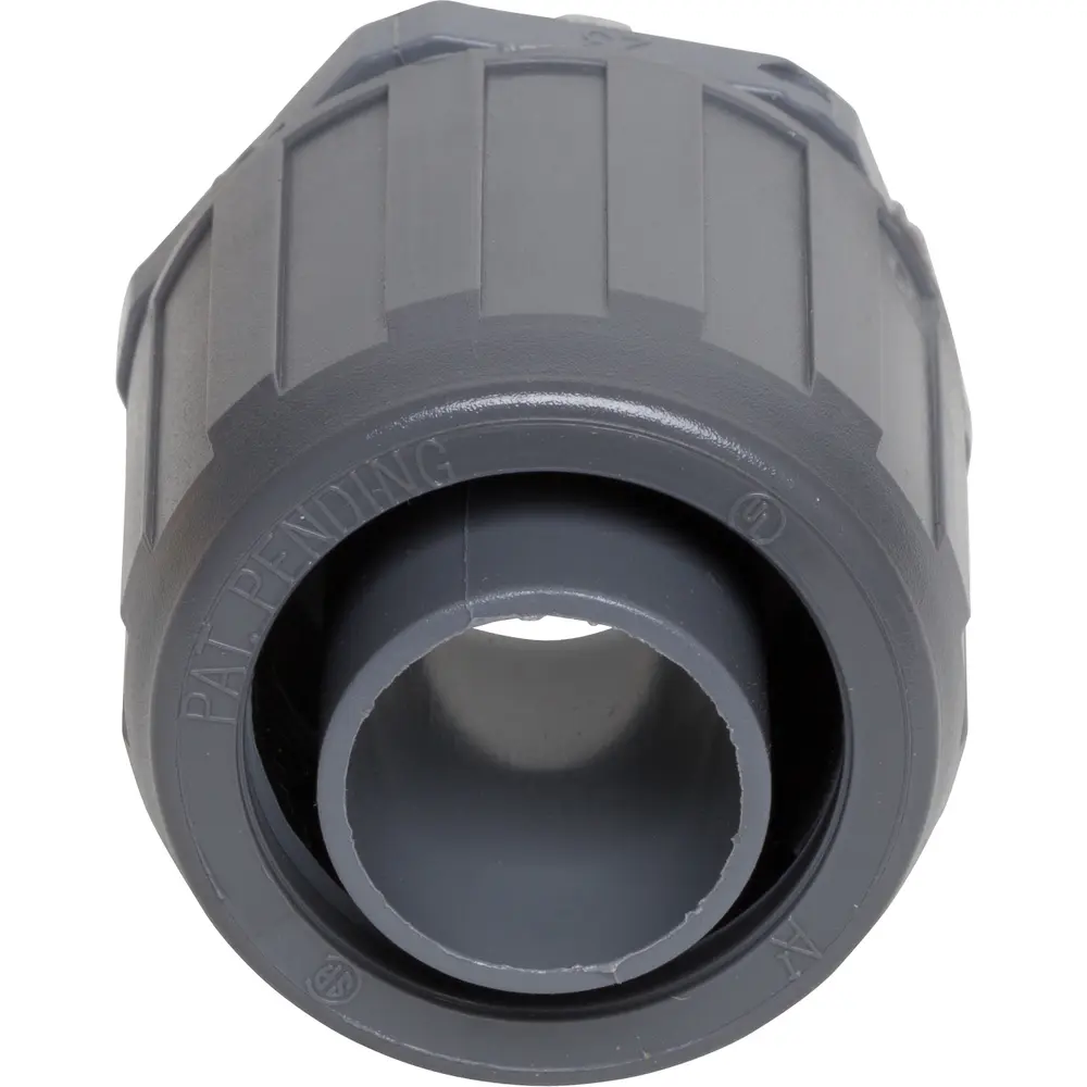 3/4" SNAP2IT® Non-Metallic Push-On Connector, Gray 1 3/4" SNAP2IT® Non-Metallic Push-On Connector, Gray