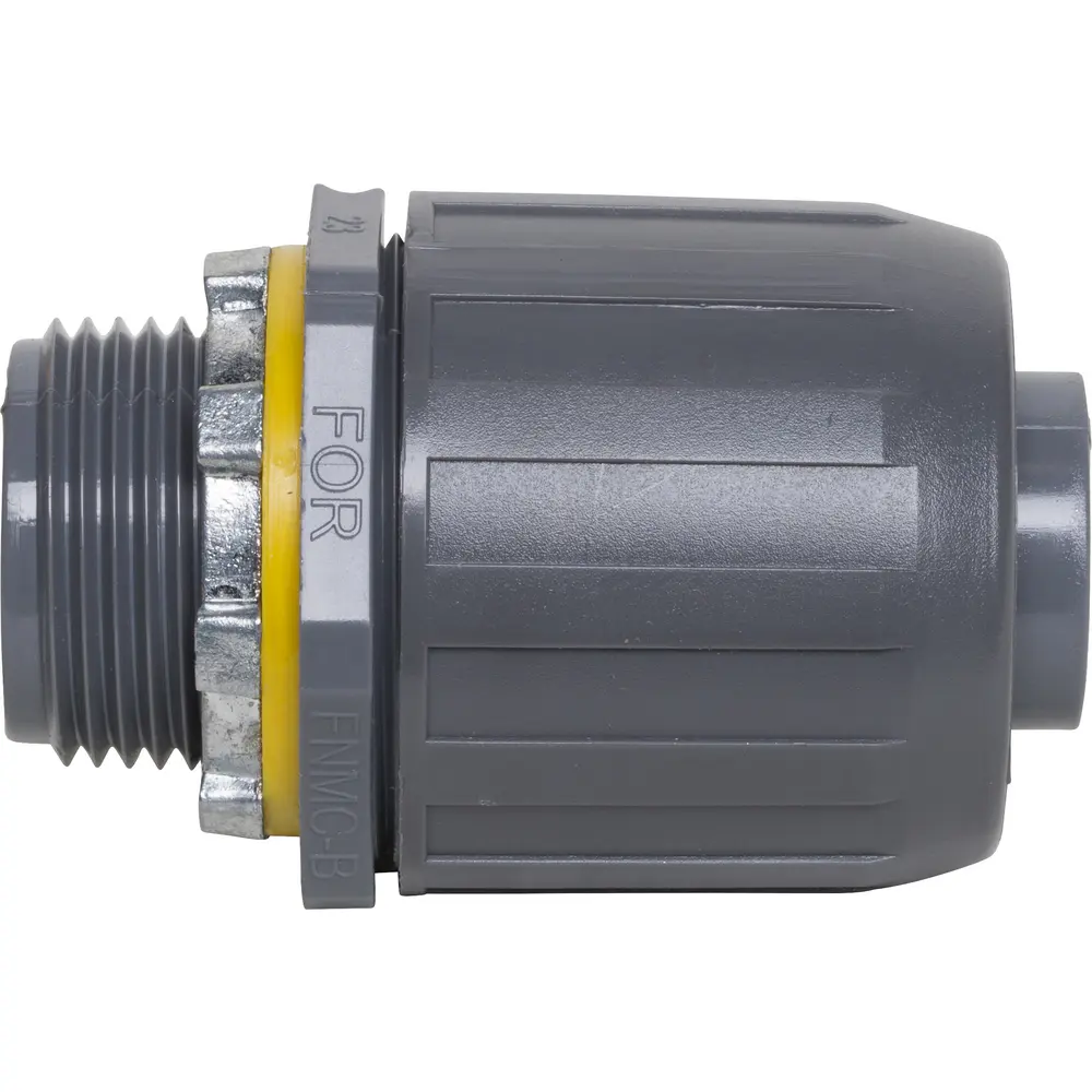 3/4" SNAP2IT® Non-Metallic Push-On Connector, Gray 3 3/4" SNAP2IT® Non-Metallic Push-On Connector, Gray