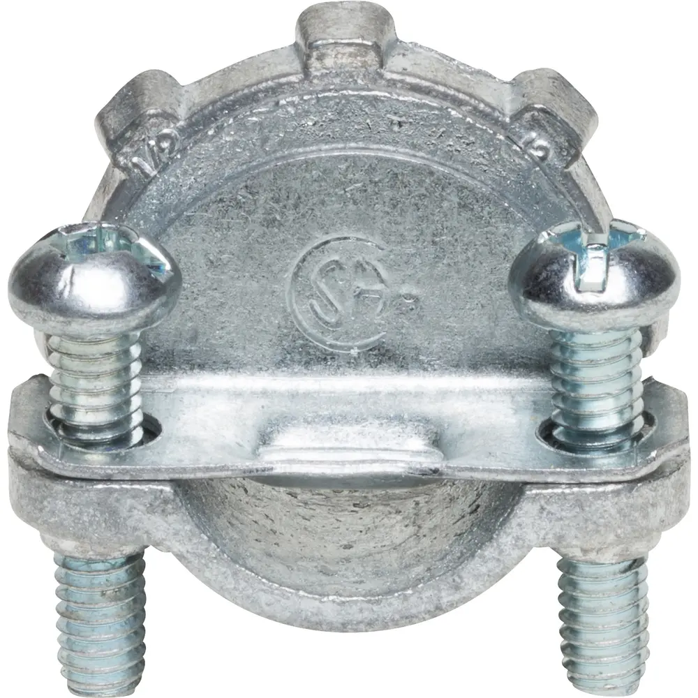 3/8" Cable Connector, 1/2" Knockout 2 3/8" Cable Connector, 1/2" Knockout