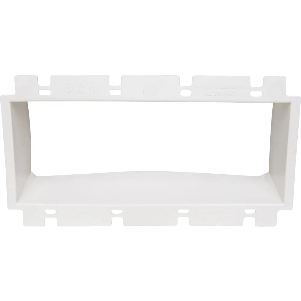 4-Gang Box Extender, White