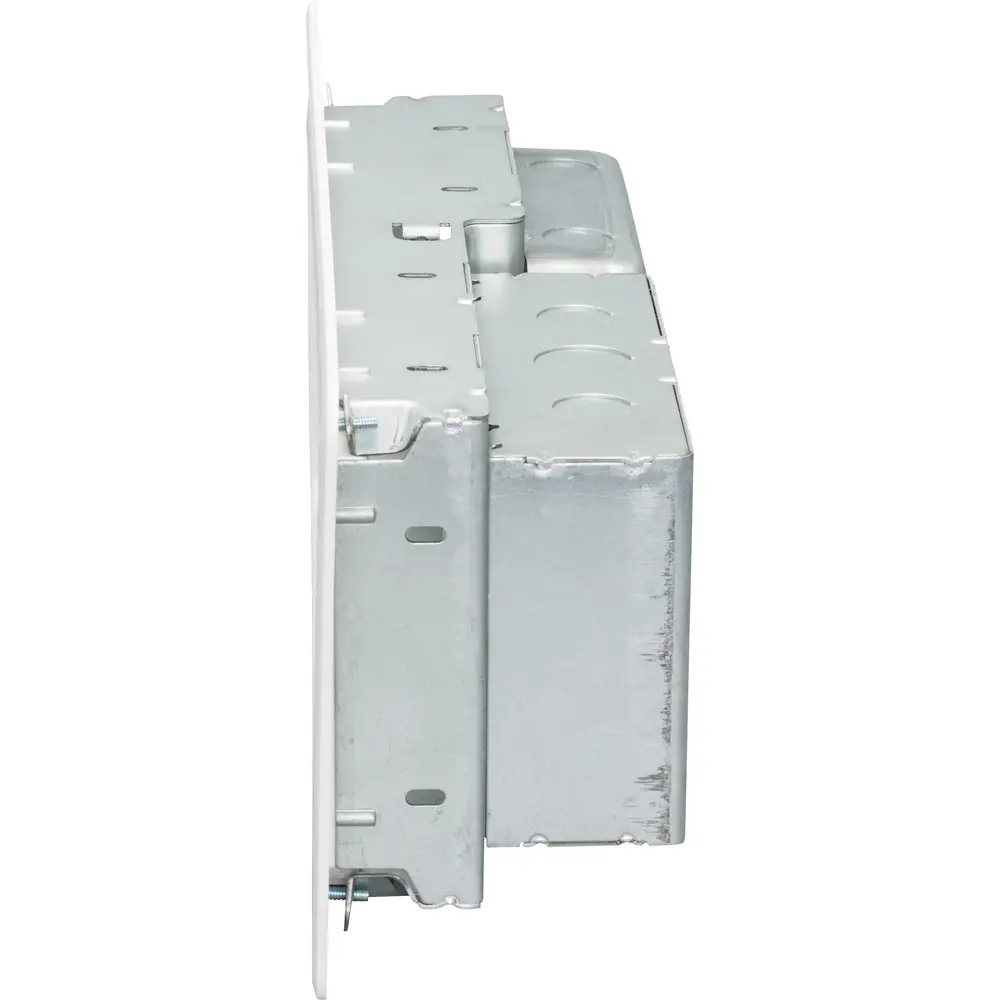 4-Gang Steel Recessed TV Box™ for Power and Low Voltage