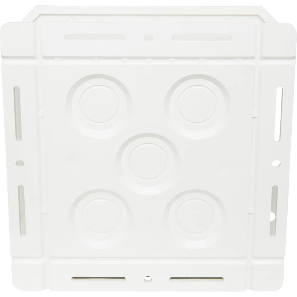6-1/2" x 10-1/2" Siding Box Kit w/ Flange, White