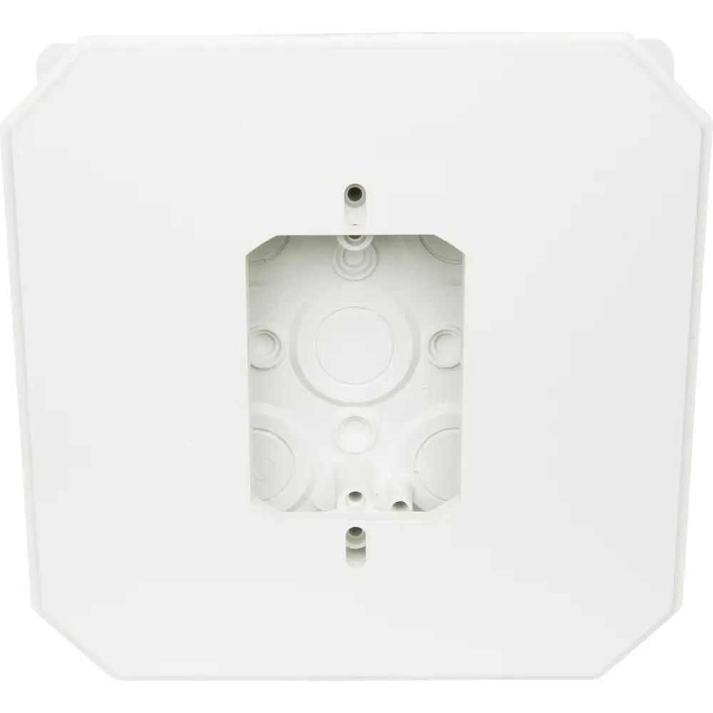 6-1/2" x 10-1/2" Siding Box Kit w/ Flange, White