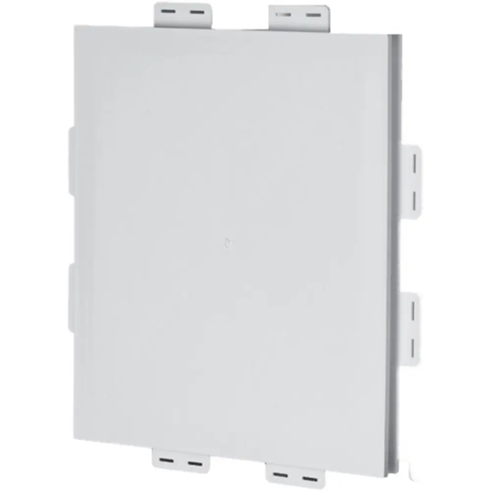 7 in. x 10 in. Meter Mounting Base, White
