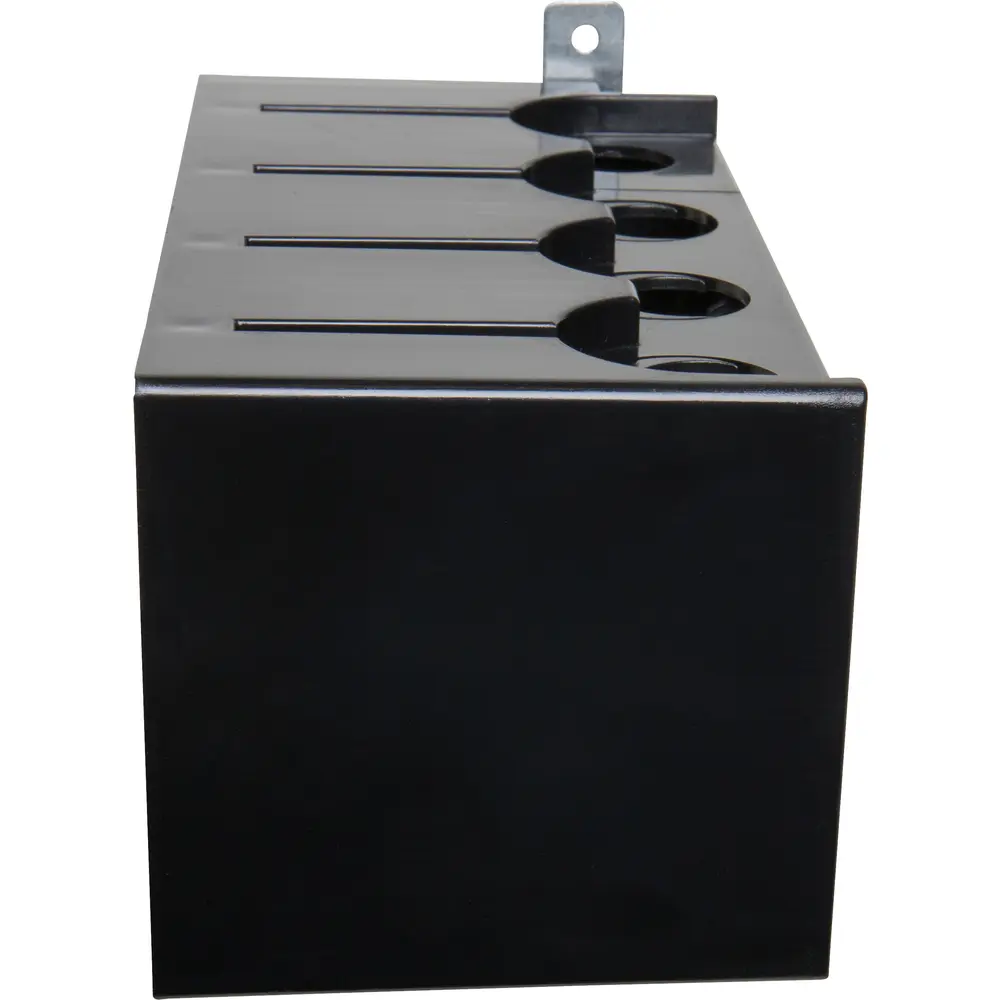 Four-Gang Non-Metallic Outlet Box, Black 3 Four-Gang Non-Metallic Outlet Box, Black