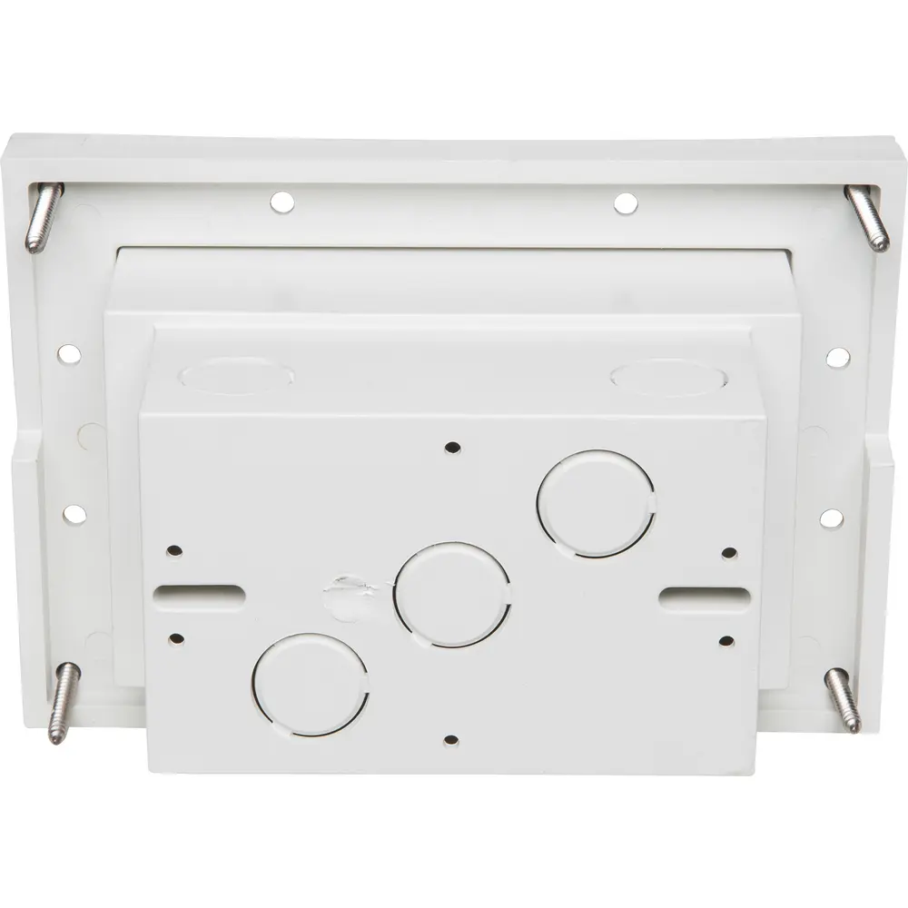 Low Profile InBox™ for Retrofit Siding, Single-Gang, 1/2" Lap, Horizontal, Clear Cover 1 Low Profile InBox™ for Retrofit Siding, Single-Gang, 1/2" Lap, Horizontal, Clear Cover