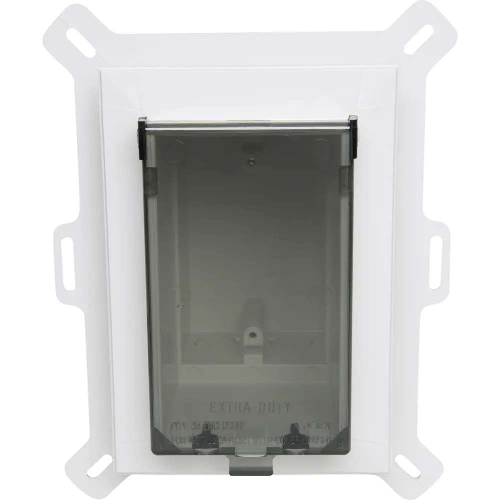 Low Profile InBox™, Single-Gang, Vertical, Clear Cover