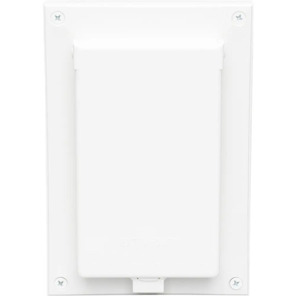 Low Profile InBox™ w/ Adapter Sleeve for New Brick Construction, Vertical, White Cover, White Box 3 Low Profile InBox™ w/ Adapter Sleeve for New Brick Construction, Vertical, White Cover, White Box