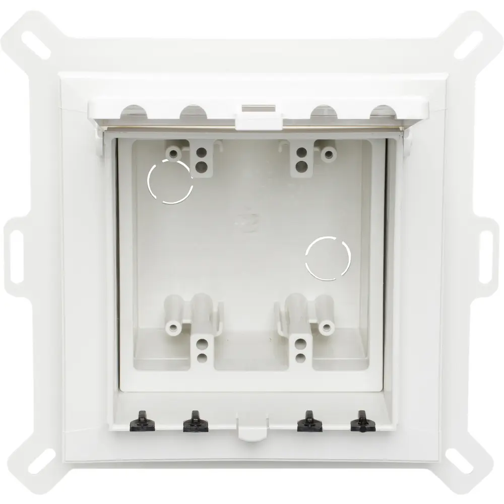 Non-Metallic Exterior Keypad Enclosure, 2-Gang, White Cover 3 Non-Metallic Exterior Keypad Enclosure, 2-Gang, White Cover