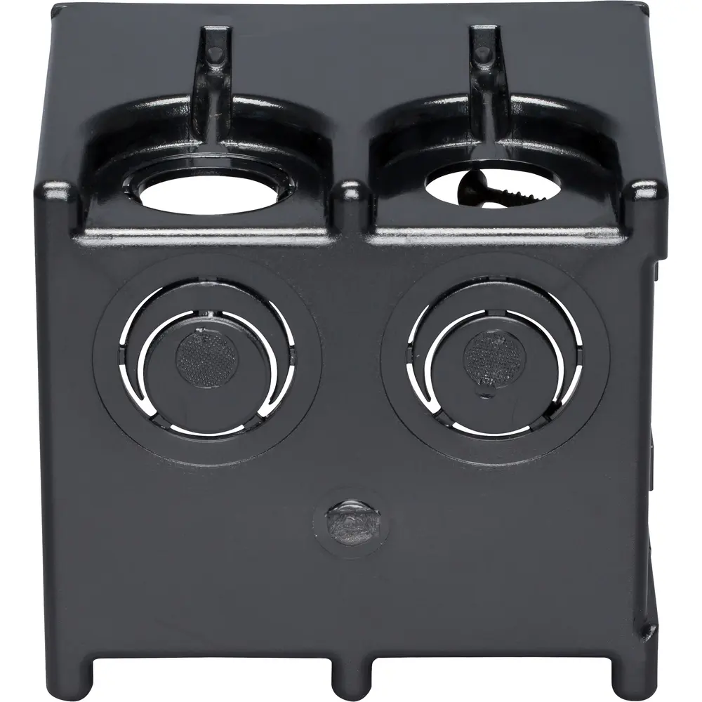 One Box™ Non-Metallic Outlet Box, 2-Gang, Vertical