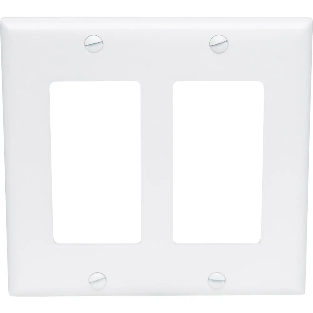 Recessed TV Box™ for Power and Low Voltage, 2-Gang, White