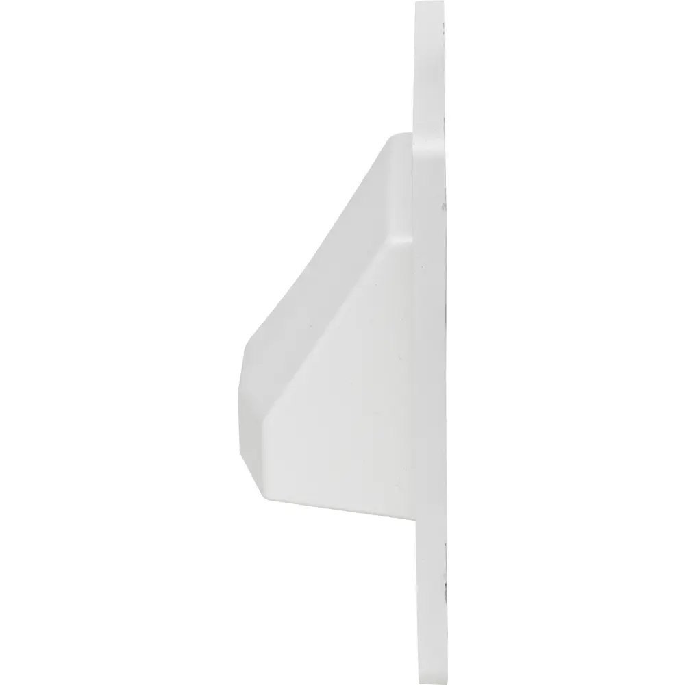 Reversible Low-Voltage Cable Entrance Plate, 2-Gang, White 3 Reversible Low-Voltage Cable Entrance Plate, 2-Gang, White