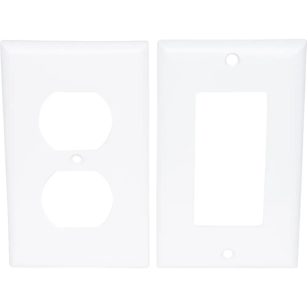 Single-Gang Dri-Box™ Adapters w/ Non-Metallic Cover and Base, Vertical, White